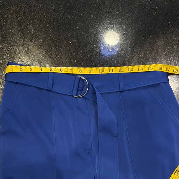 Calvin Klein Womens Satin Belted Casual Cargo Pants - Picture 10 of 12